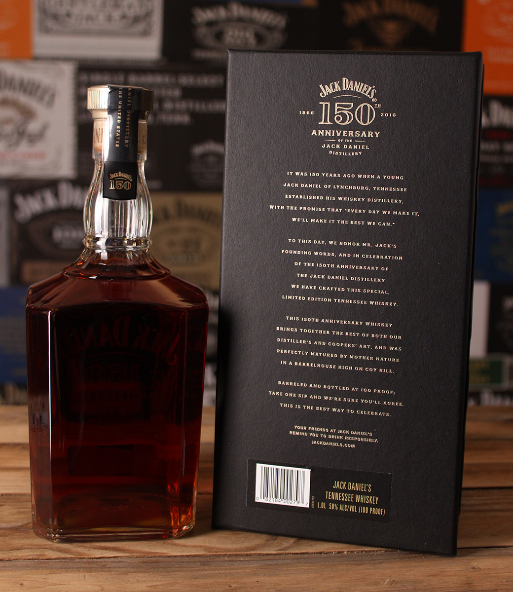 JACK DANIEL'S - 150th Anniversary Decanter - United States - 1000ml - 50%