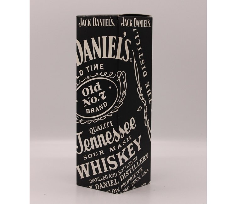 JACK DANIEL'S - Black Label - Cross Logo Black White - 700ml - 2012 ...