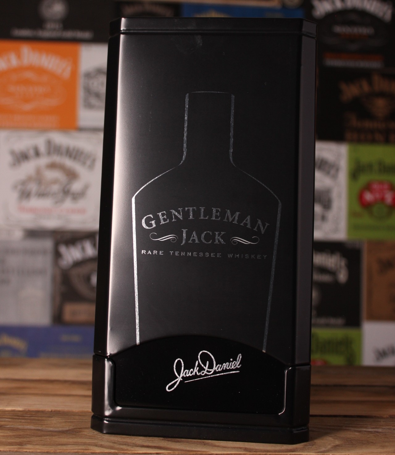 JACK DANIEL'S - Gentleman Jack - 5th Gen/4TH GEN - in Black tin