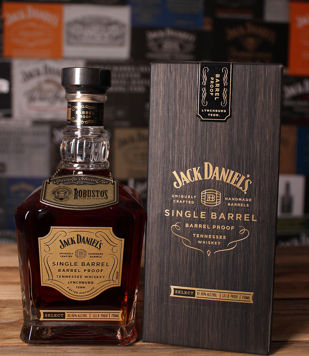 JACK DANIEL'S - Single Barrel - Barrel Proof - Personal Collection - Robusto's - Cigar Bar and Bistro - 4.18.19