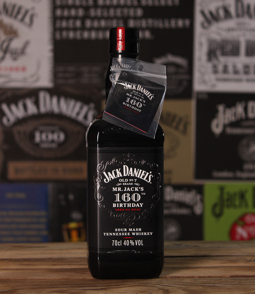 JACK DANIEL'S - 160th Birthday - 700ML - SEE DROPDOWN - TAG