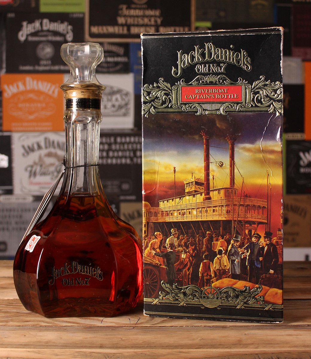 JACK DANIEL'S - Specials - Riverboat Decanter - '87 - SEVERAL OPTIONS SEE DROPDOWN