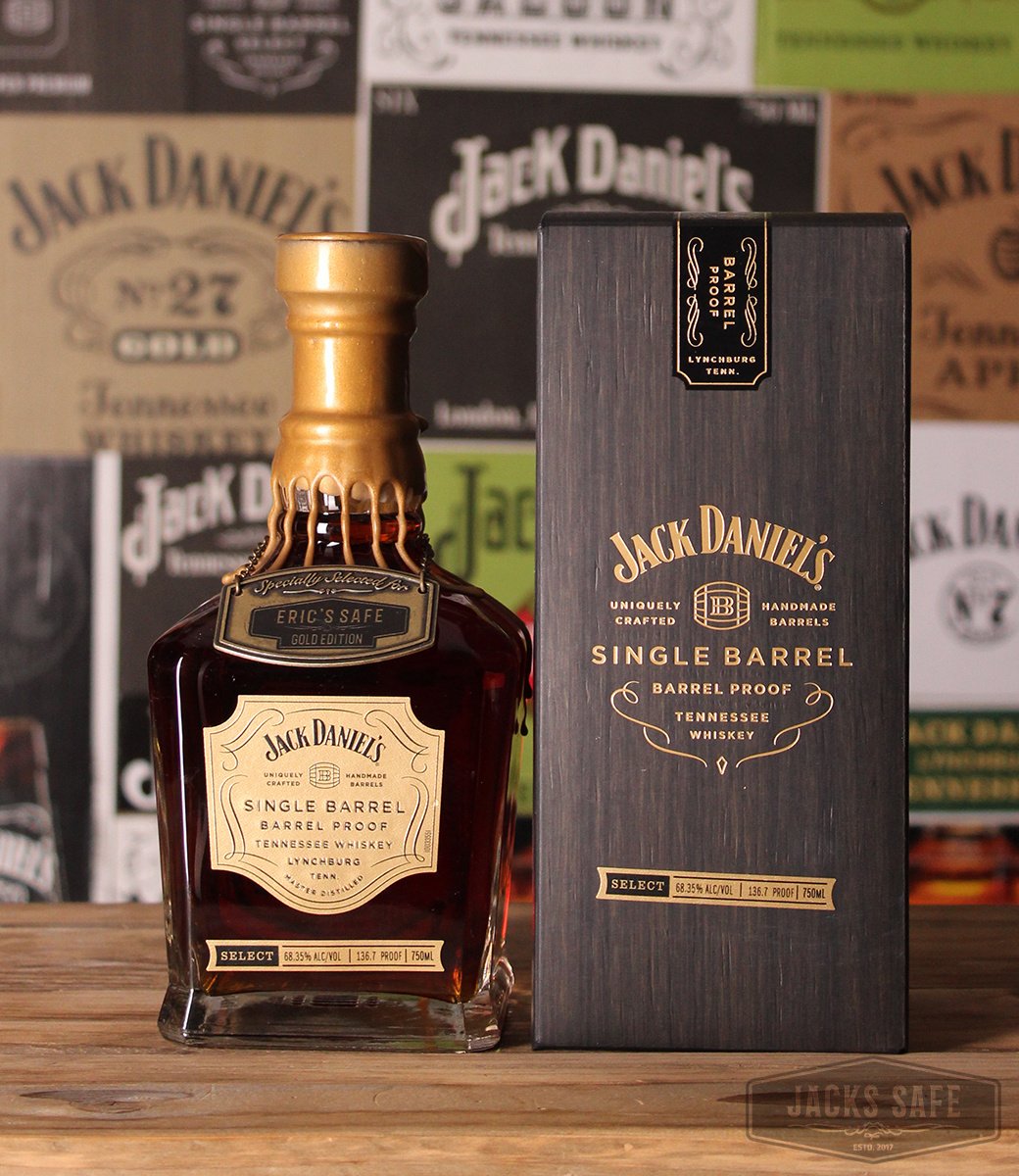 JACK DANIEL'S - Single Barrel - Barrel Proof - Personal Collection - Eric's Safe - Gold Edition