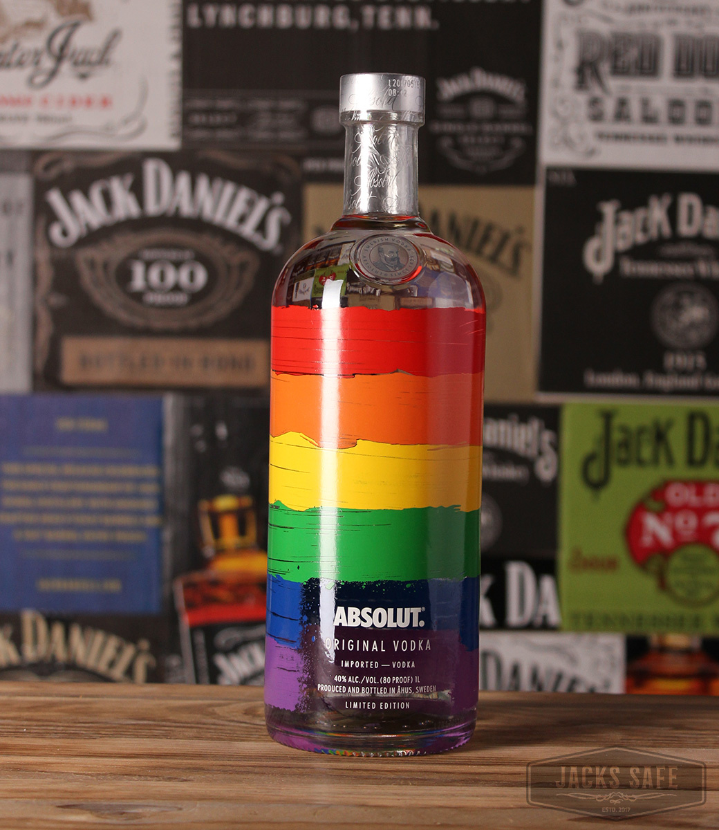 ABSOLUT PRIDE USA RELEASE 1000ML Jack's Safe