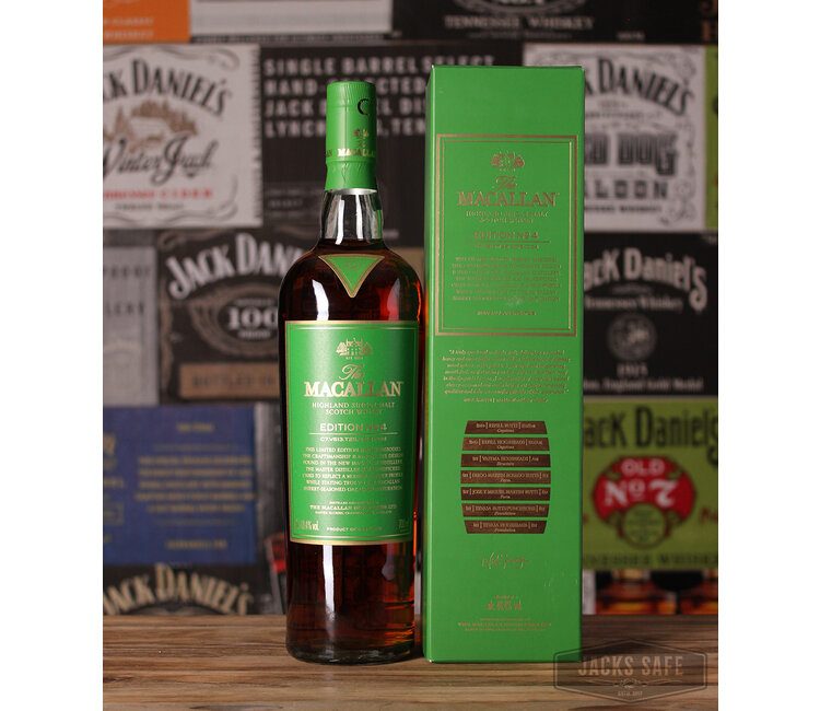 The Macallan - Edition N⁰ 4 - 700ml - 48,4% - Jack's Safe The Macallan - Edition N⁰ 4 - 700ml - 48,4% - Jack's Safe