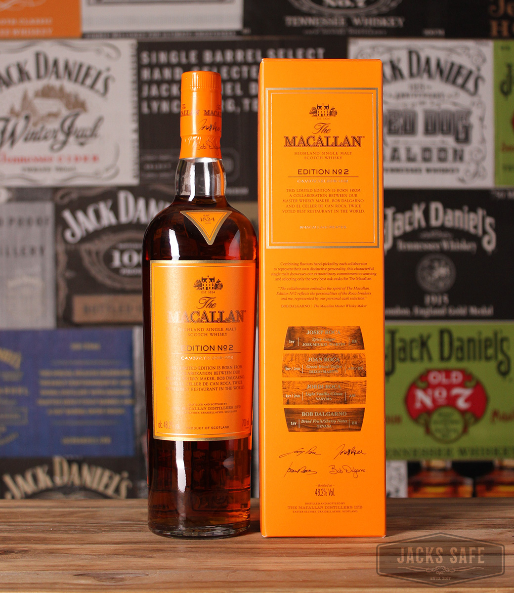 The Macallan - Edition N⁰ 2 - 700ml - 48,2% - Jack's Safe