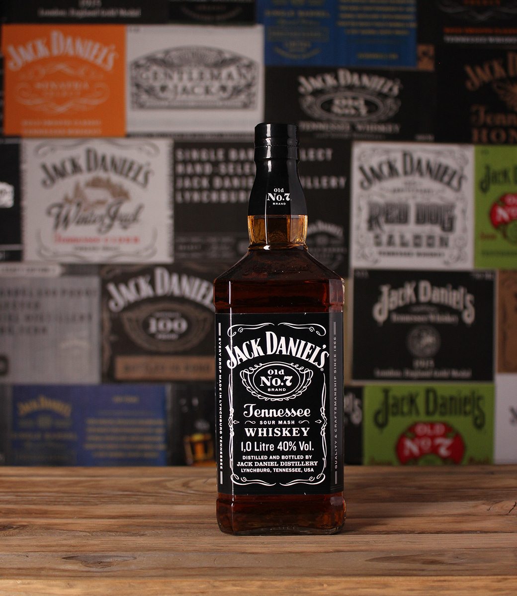 JACK DANIEL'S  - Black Label - Evo - 1000ml - NL - INT - 2017 - 2019