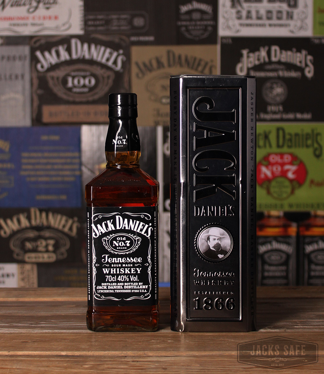 JACK DANIEL'S  - Black Label in tin - Evo - 700ml - FR - GER - JAP - '12 - '13