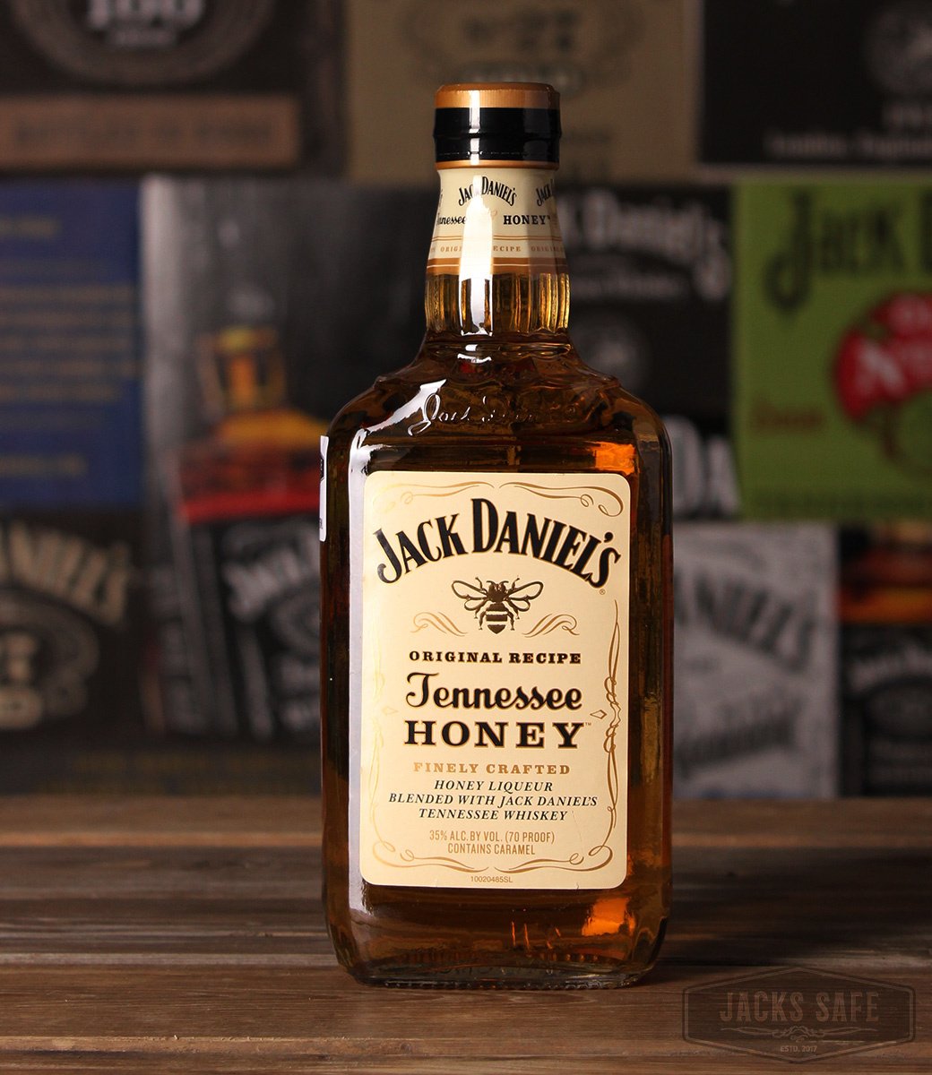 Jack Daniel's - Honey - 50ml - PET - USA - BEE on top - Jack's Safe