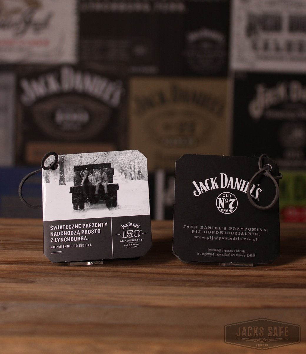 JACK DANIEL'S - Polish 150th Anniversary Tag with truck on it