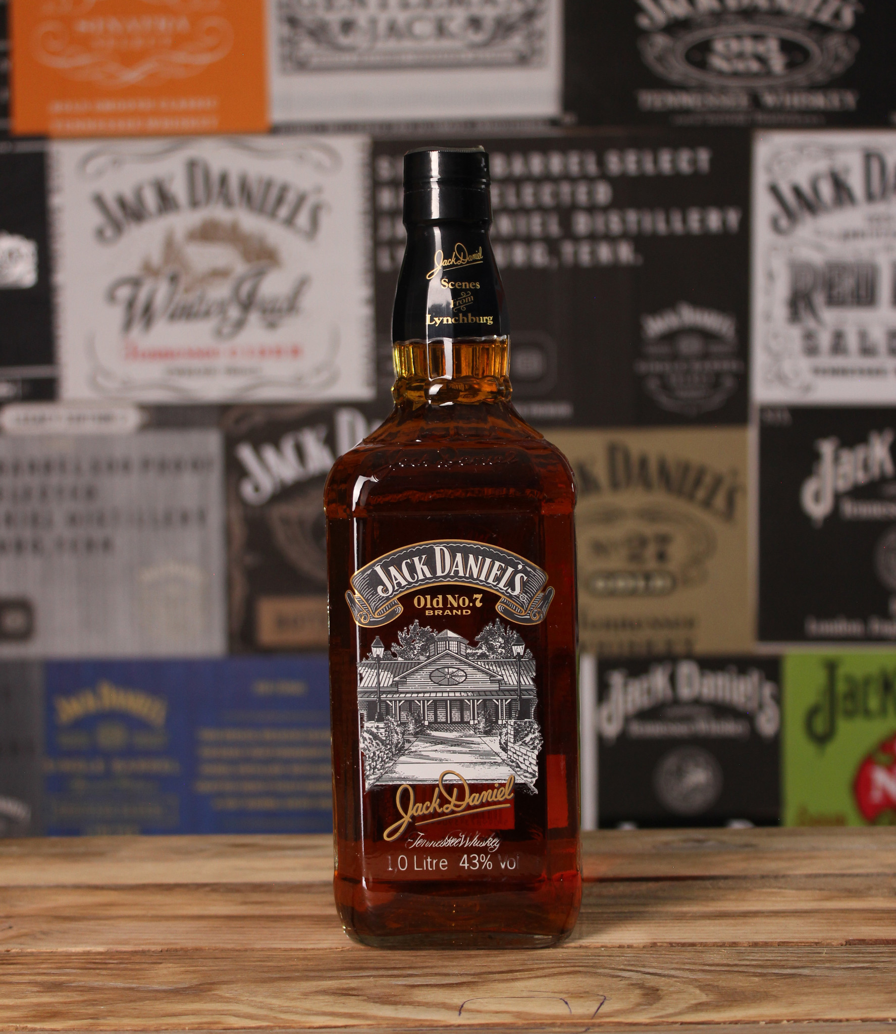 JACK DANIEL'S - Scenes From Lynchburg Nº 7 - 1000ml - UK - JAPAN