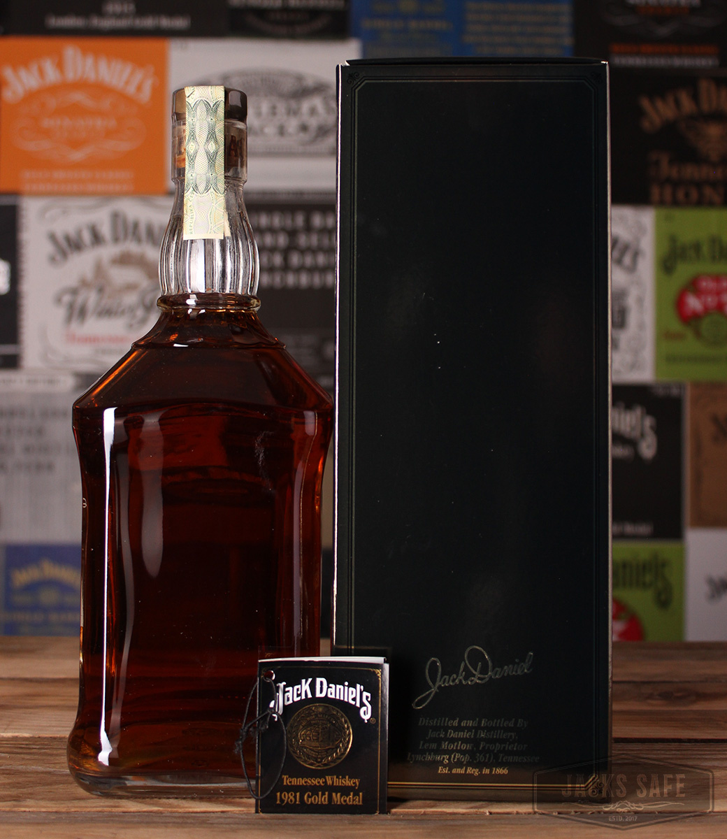 JACK DANIEL'S - Gold Medal - 1981 - 1000ml - Czech Republic - GERMANY