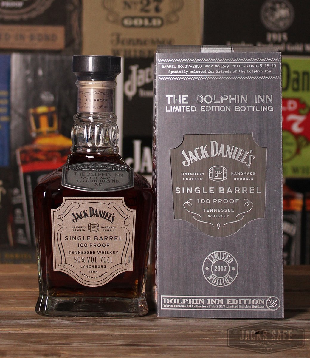 JACK DANIEL'S - Single Barrel - 100 Proof - Personal Collection - Dolphin Inn '17