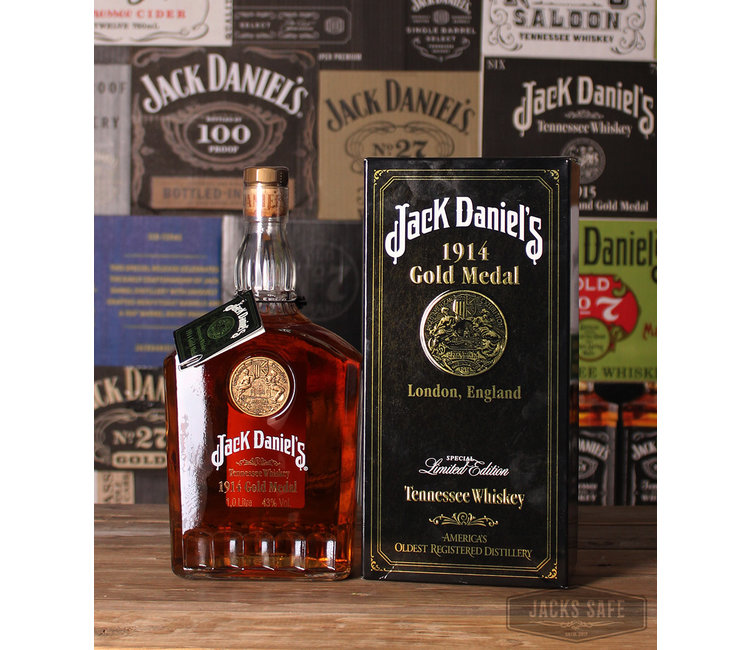 Jack Daniel's - Gold Medal - 1914 - 1000ml - INT - Jack's Safe