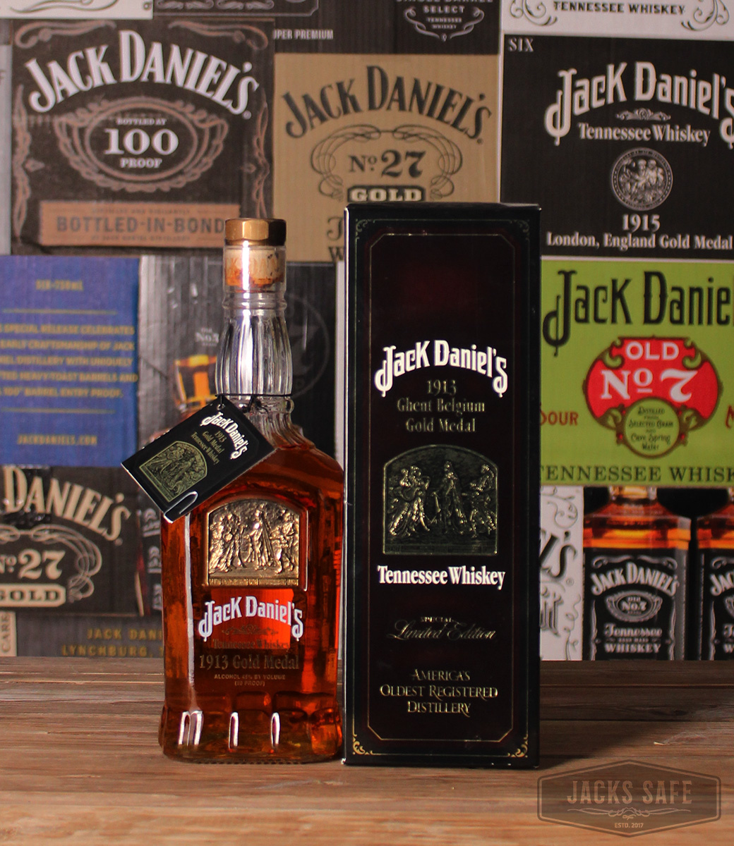 Jack Daniel's - Gold Medal - 1913 - 750ml - USA - Jack's Safe