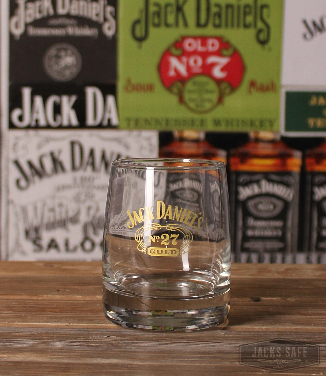 JACK DANIEL'S - Glassware - Glass from Double Gold set - Gold Nº 27 -  Gold