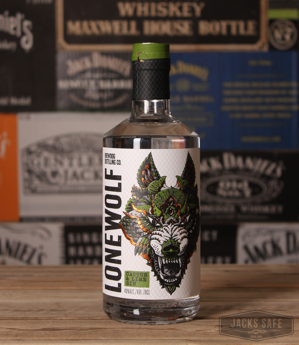 BREWDOG DISTILLING CO. - Lonewolf - Cactus & Lime Gin - 70cl - 40%