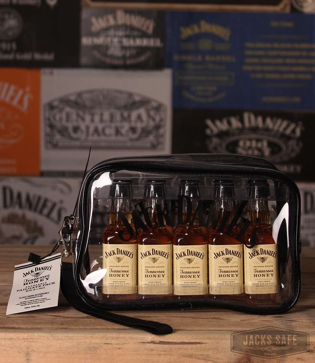 JACK DANIEL'S  - Honey - Stadiumbag - Tailgate - Travel - 10 mini's