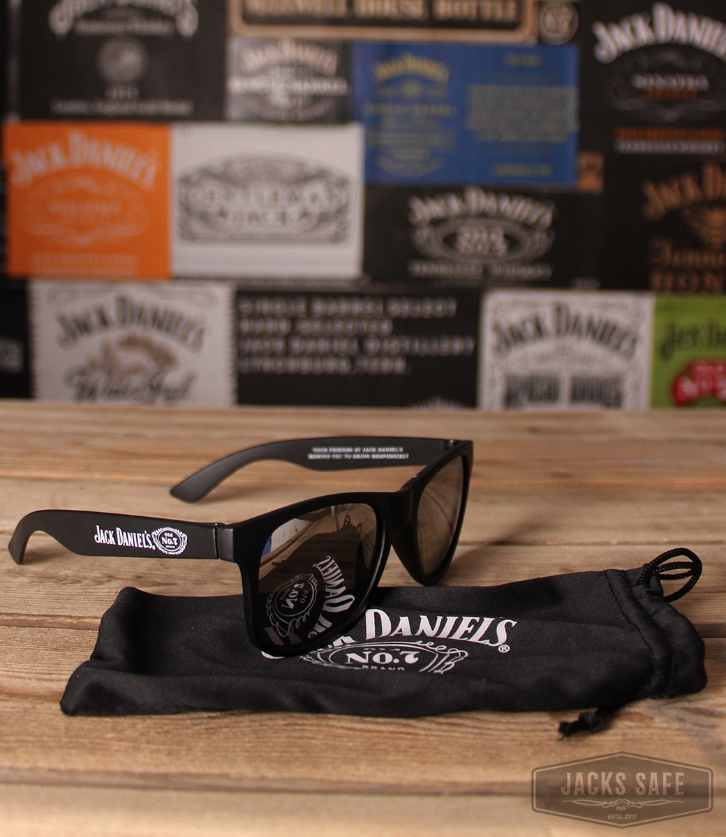 Jack Daniel's - Black Label- Sunglasses - round model - with bag