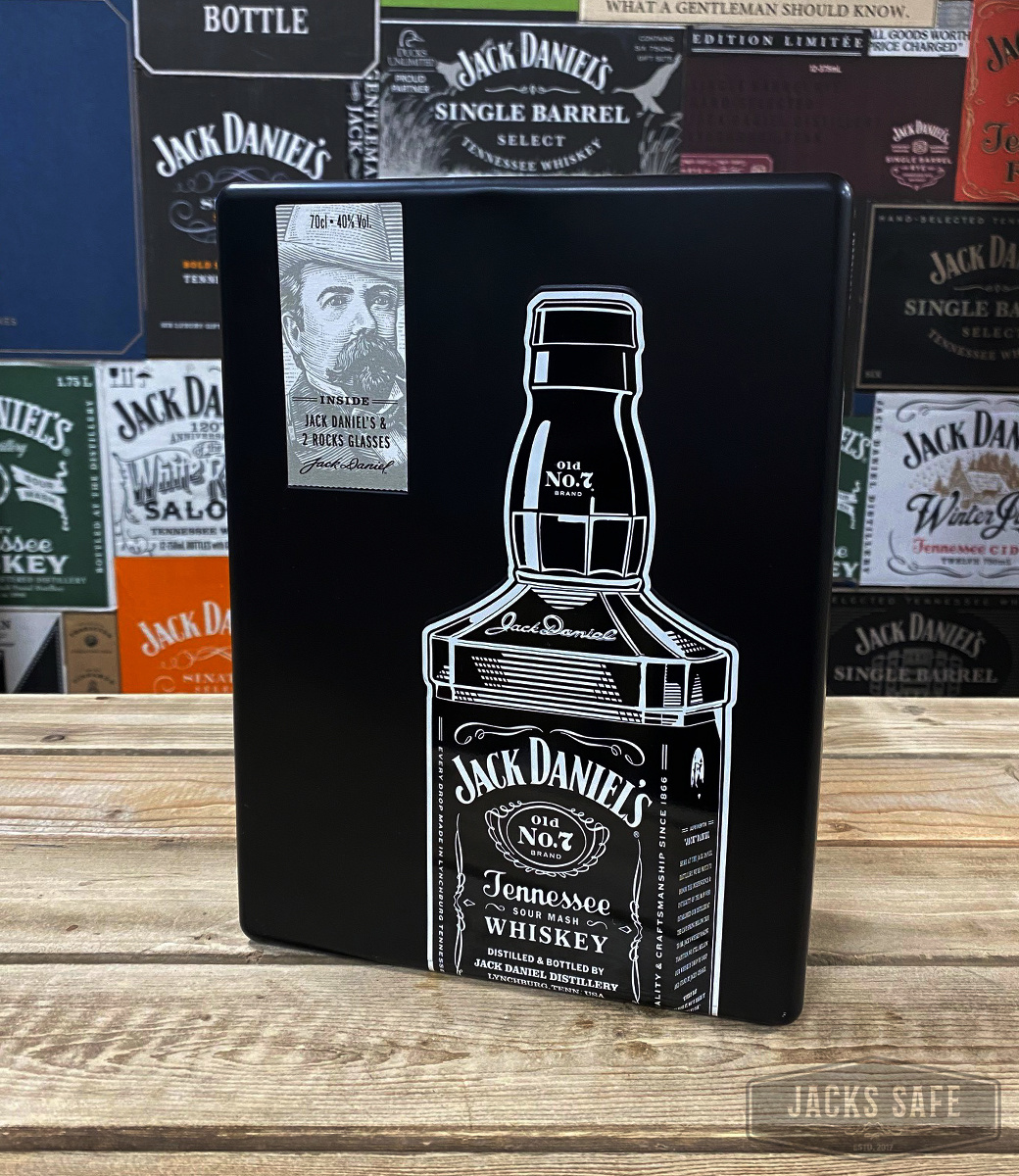 JACK DANIEL'S - Tins - Black Label - Black/White - '19 - GER - DOUBLE TIN