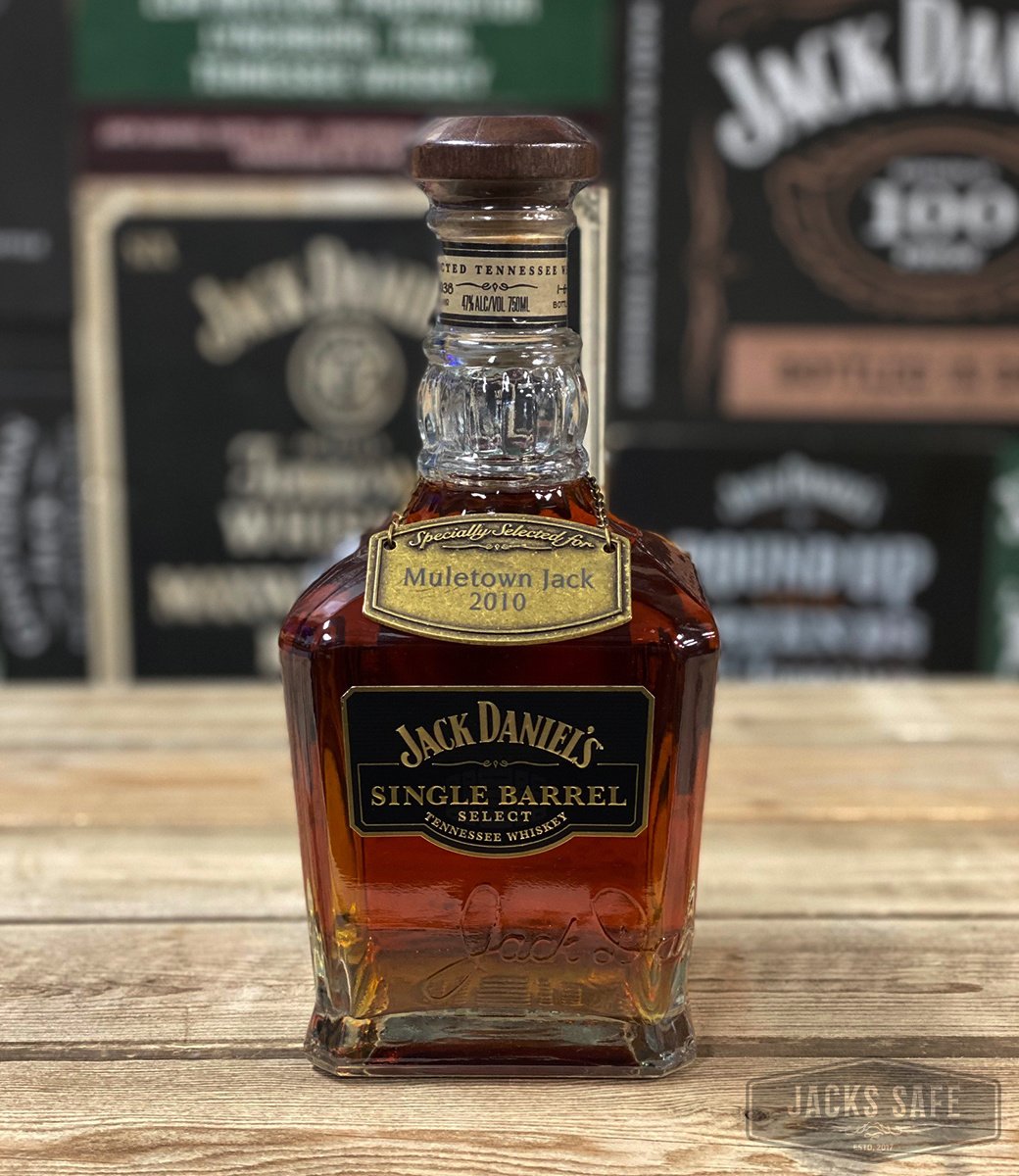 JACK DANIEL'S - Single Barrel - Select - Personal Collection - Muletown Jack 2010 - Signed by Jeff Norman