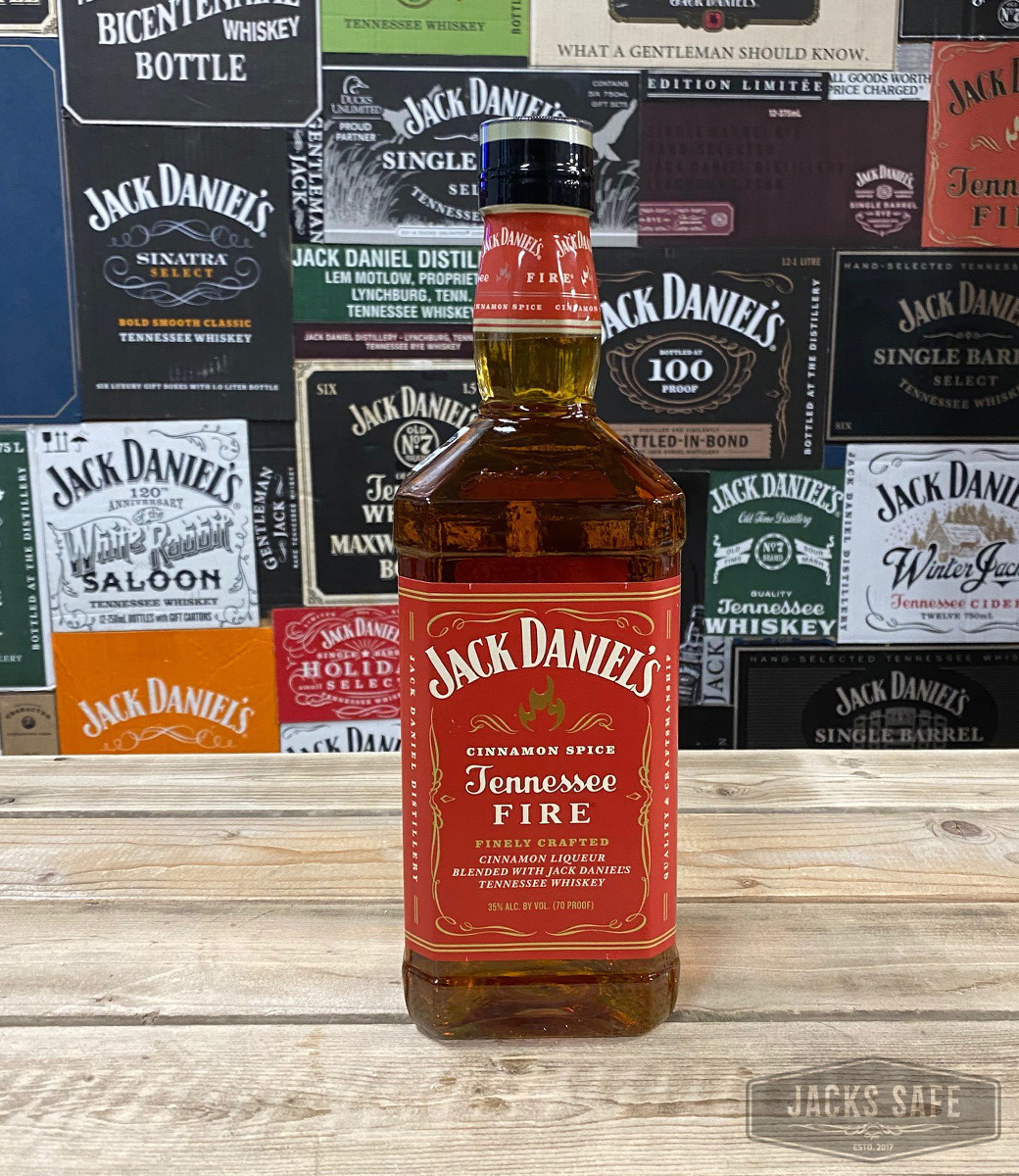 Jack Daniel's Fire 1750ml USA 2nd Generation NEW LABEL Jack