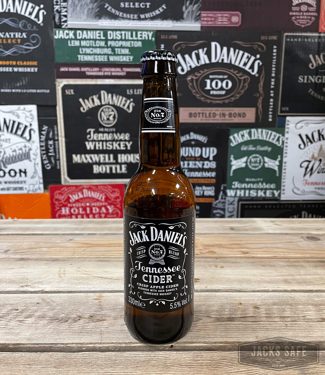 JACK DANIEL'S - Tennessee Cider - 330ml - 5,5% - Bottle - UK - DISPLAY ONLY