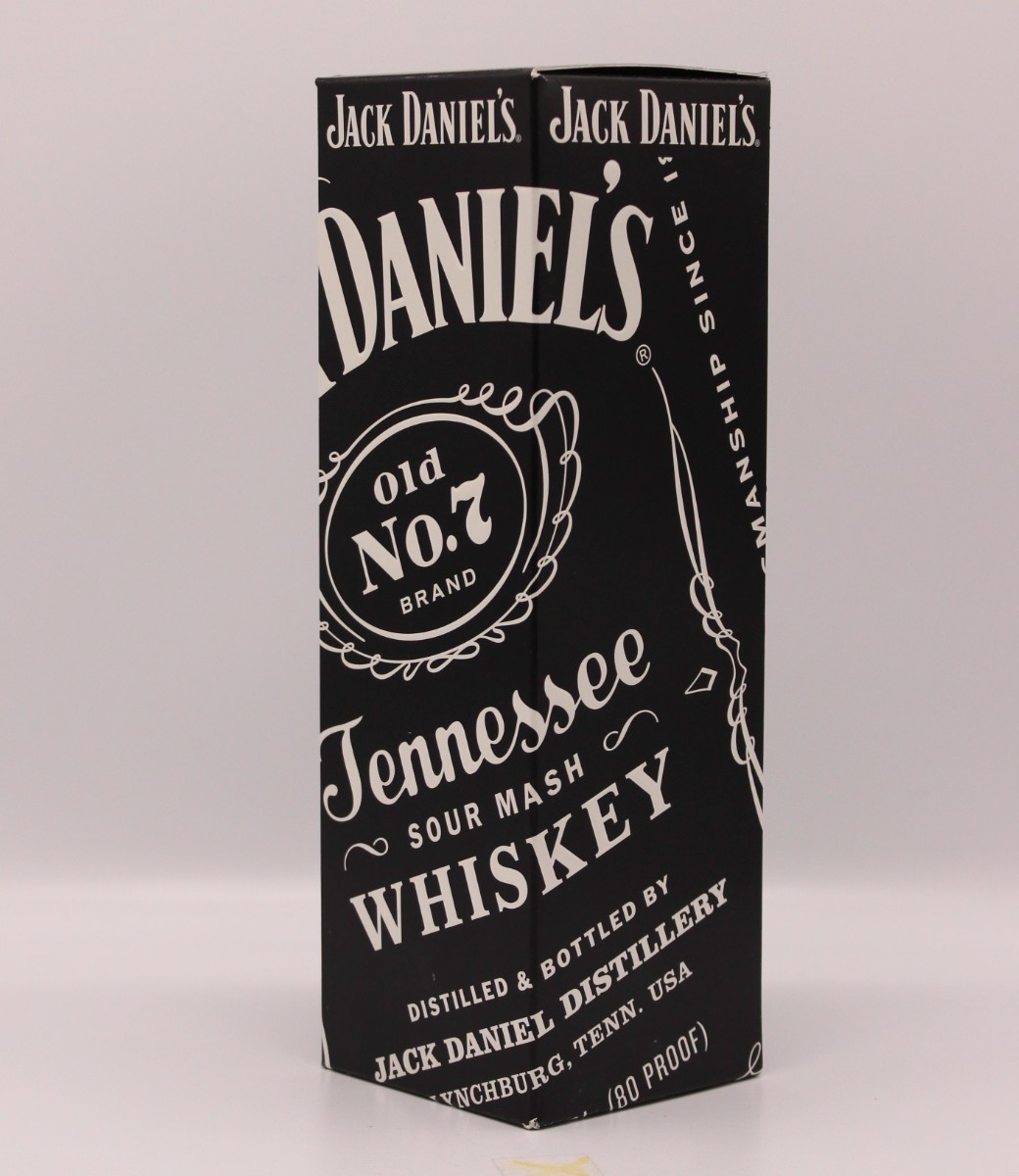 JACK DANIEL'S - Black Label - Cross Logo Black White - 750ml - 2009 - BOX ONLY