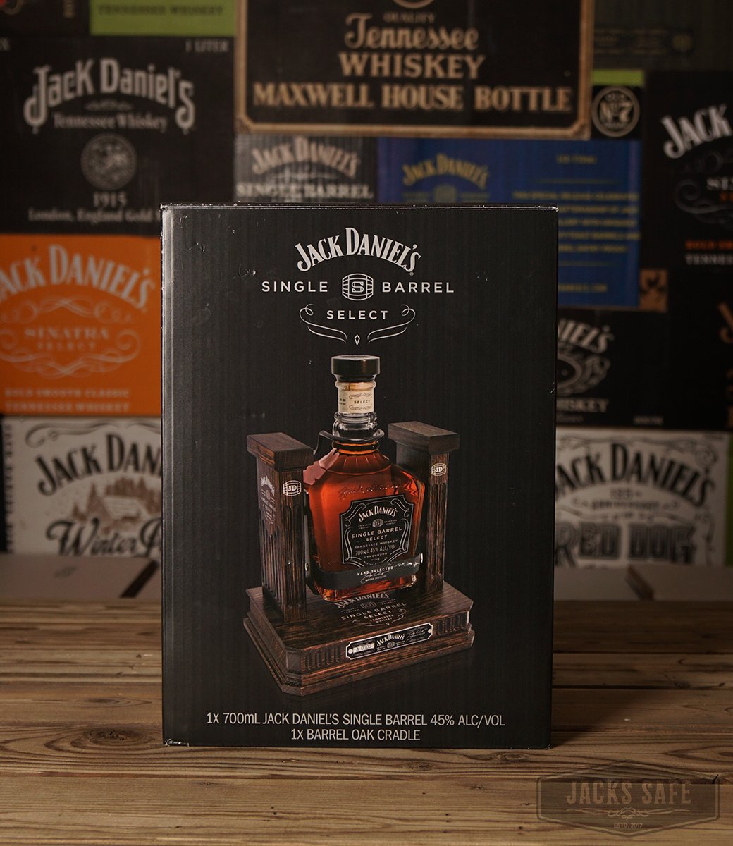 JACK DANIEL'S - Single Barrel - Australian Cradle - PubArt - COMPLETE - OR CRADLE ONLY