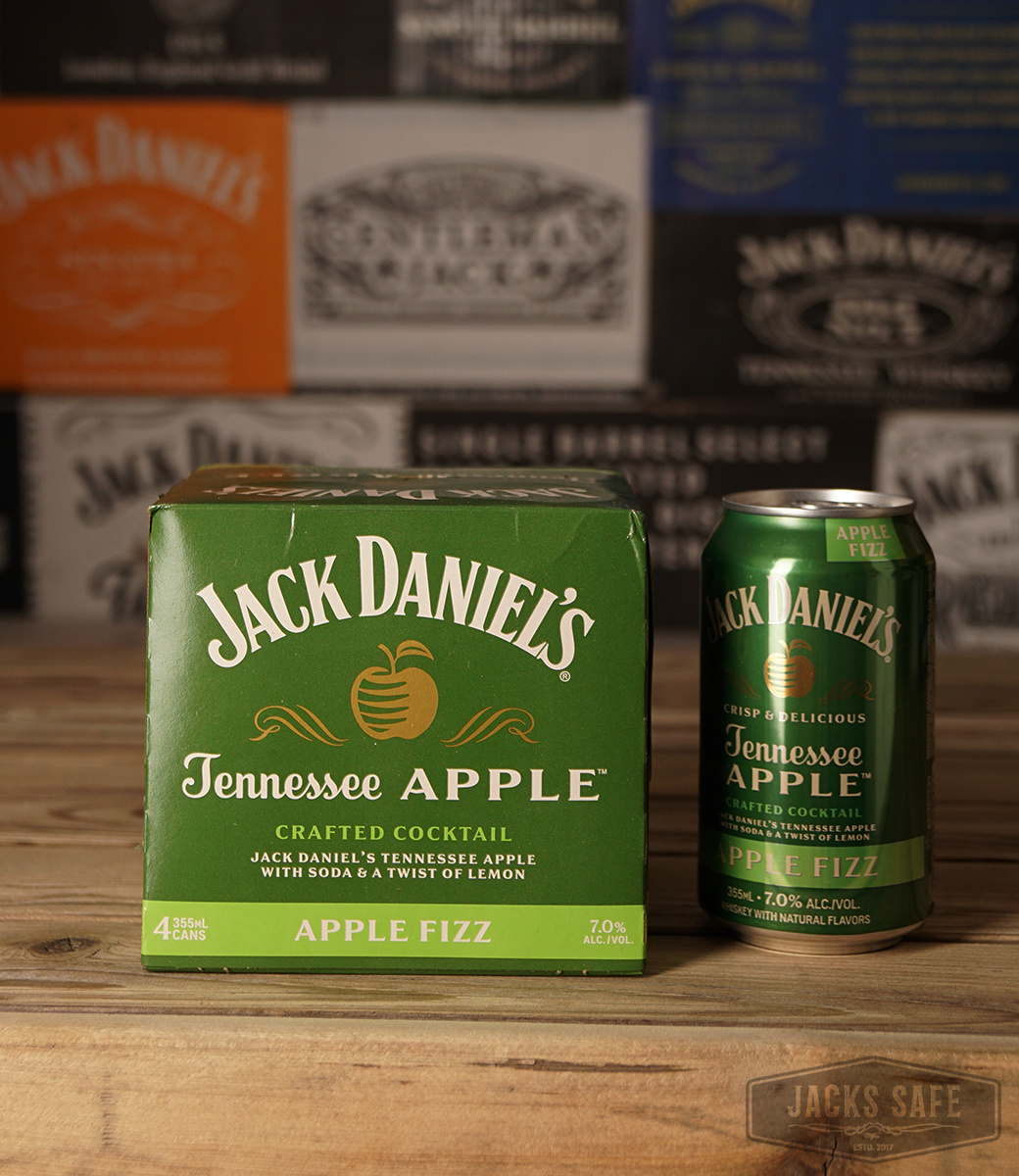 JACK DANIEL'S  - Ready To Drink - APPLE FIZZ - 7% - US - 355ml - 1 Can