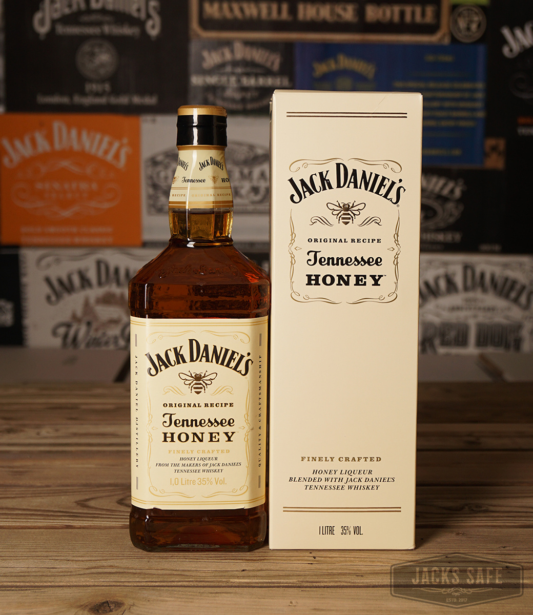 JACK DANIEL'S - Honey - 1000ml - Evo - New Sign - JAPAN - 2019 - box