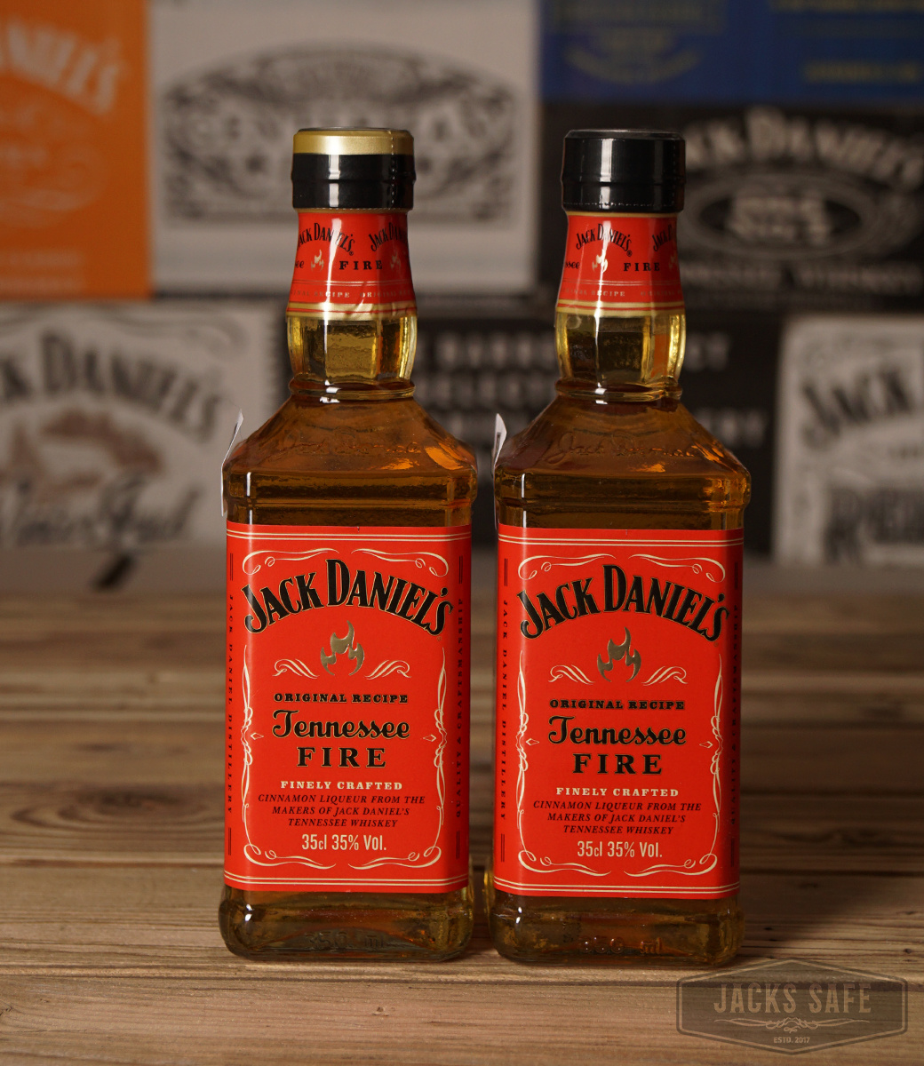 Jack Daniel's Fire 350ml FRANCE OLD Signature 2 Versions See