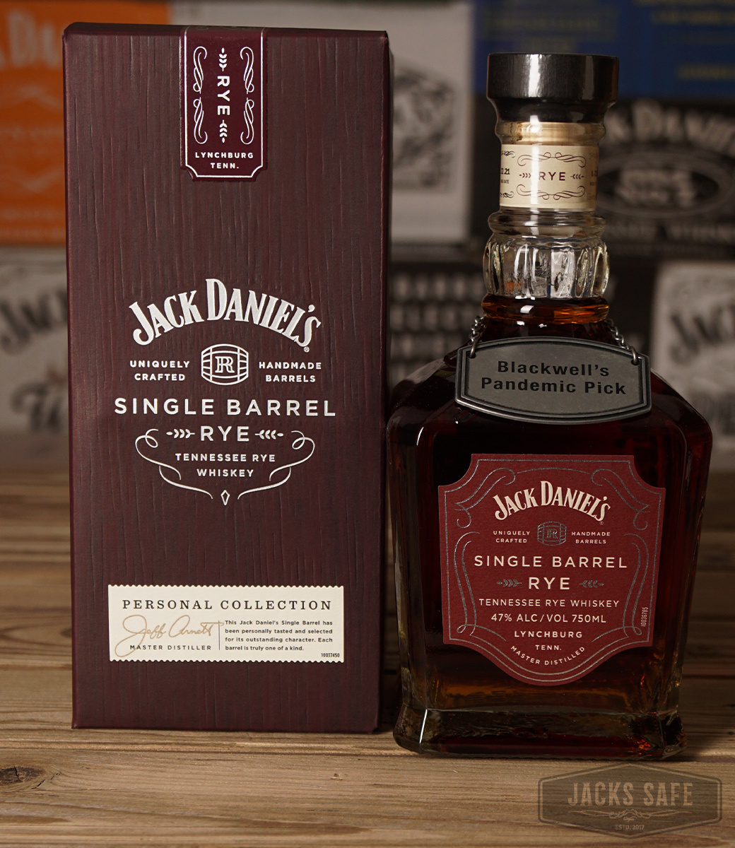 JACK DANIEL'S - Single Barrel - Rye - Personal Collection - Blackwell's Pandemic Pick - 750ml - US