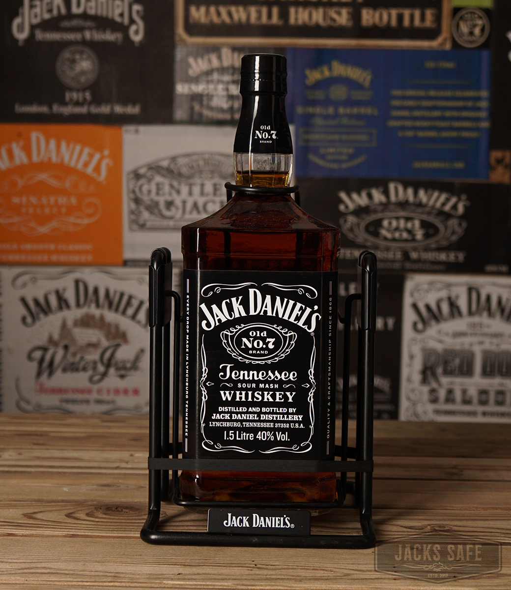 Jack Daniel's - Black Label - Evo - 1500ml Cradle Set - FRANCE - Jack's ...