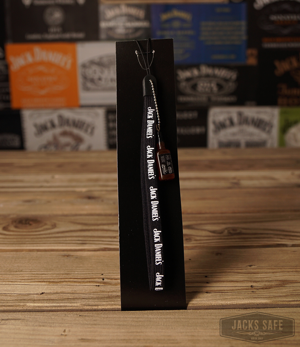 JACK DANIEL'S - Promo Items - Black Label - Phone Cord with mini Jack bottle from JAPAN