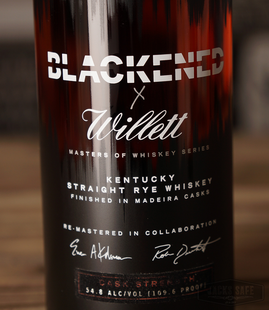 Blackened Metallica Blackened x Willett "Master of Whiskey Seri