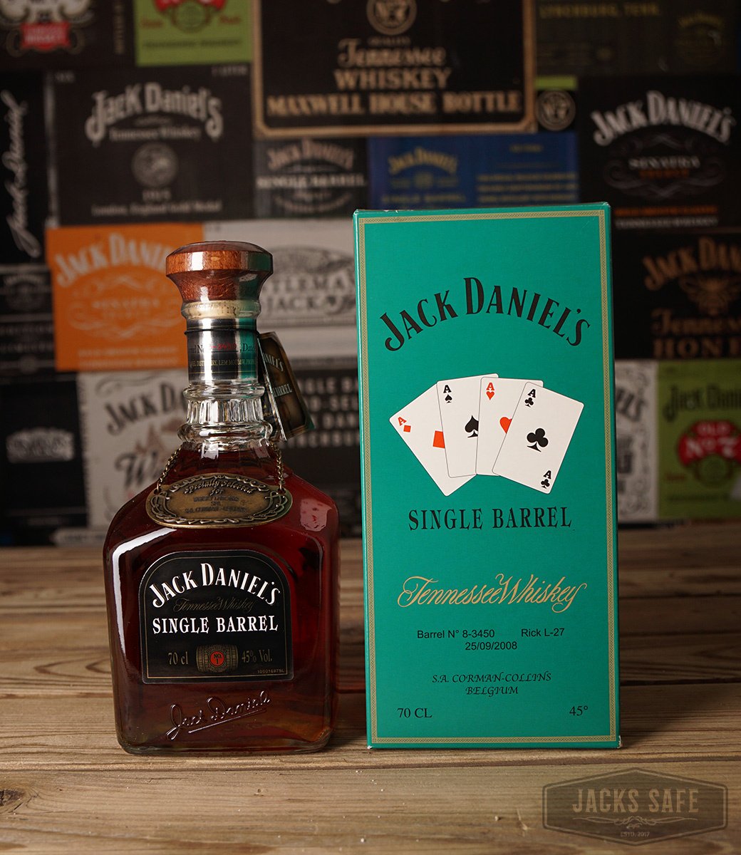 JACK DANIEL'S  - Single Barrel - Corman Collins - 4 Aces - BE - 9.25.08