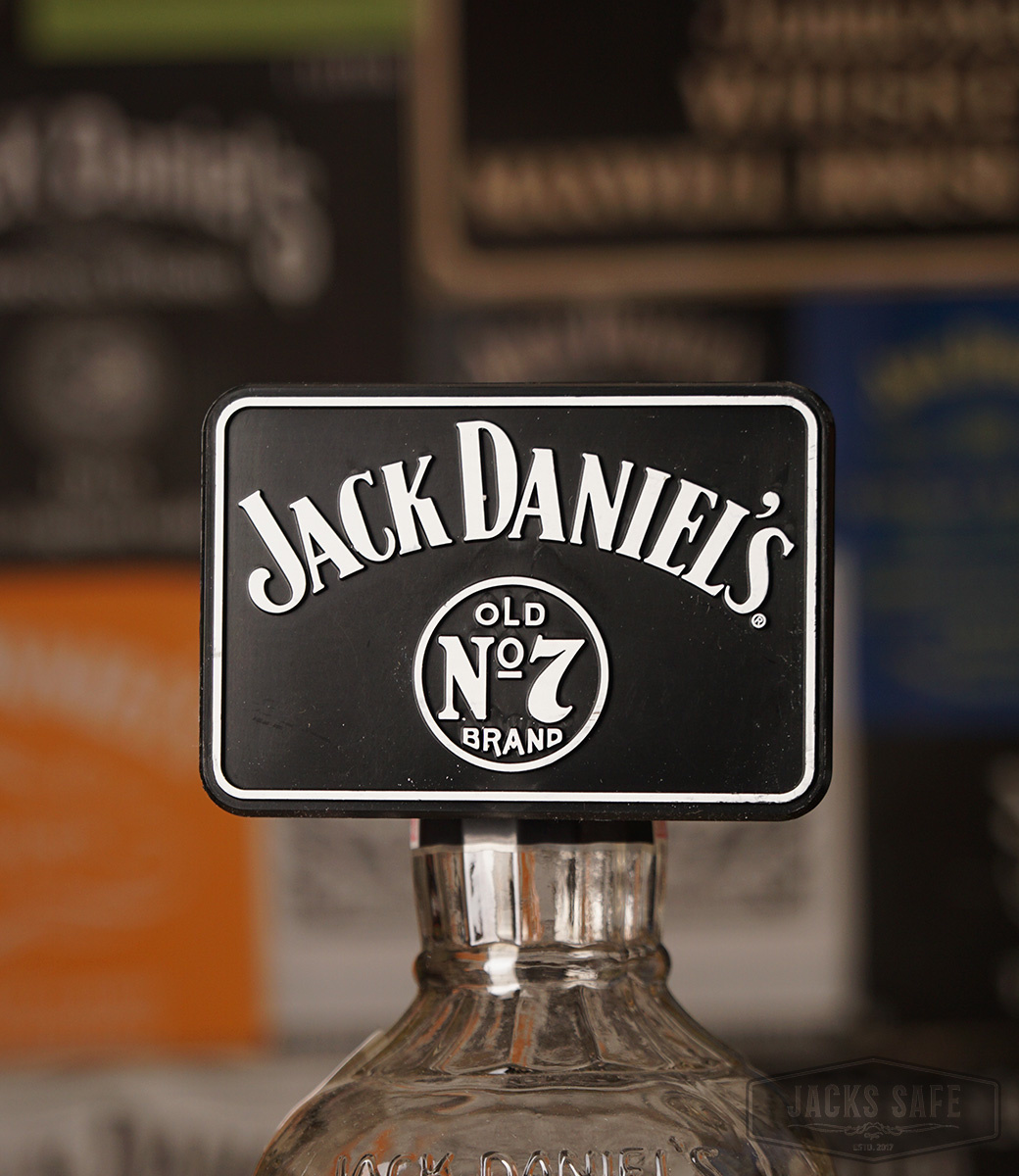 JACK DANIEL'S - Barstuff - Plate for Optic Holder - Honey or Old nr 7 - Advertising Clip on