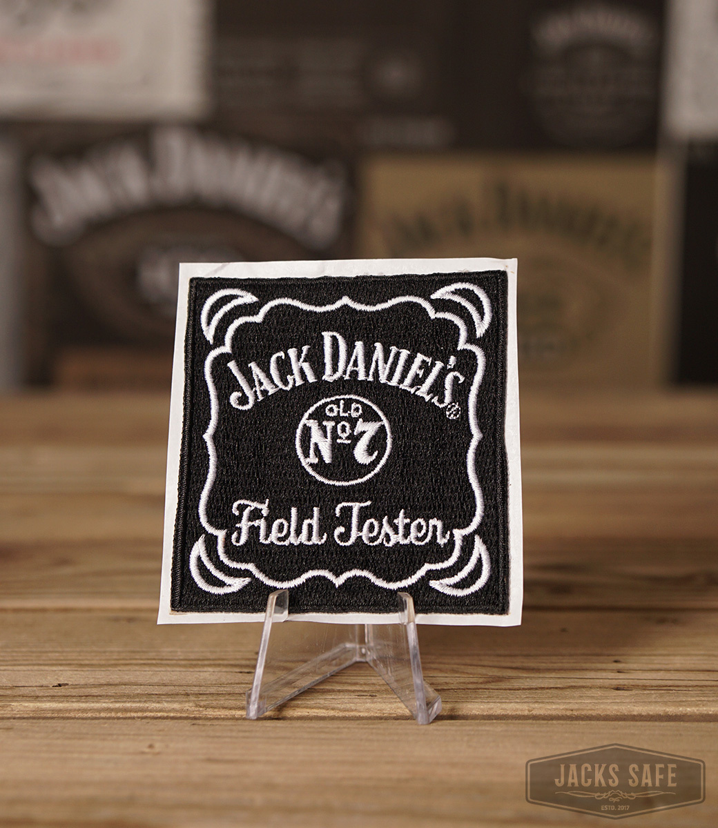 JACK DANIEL'S - Black Label - Patch - Old nr 7 Logo - FIELD TESTER