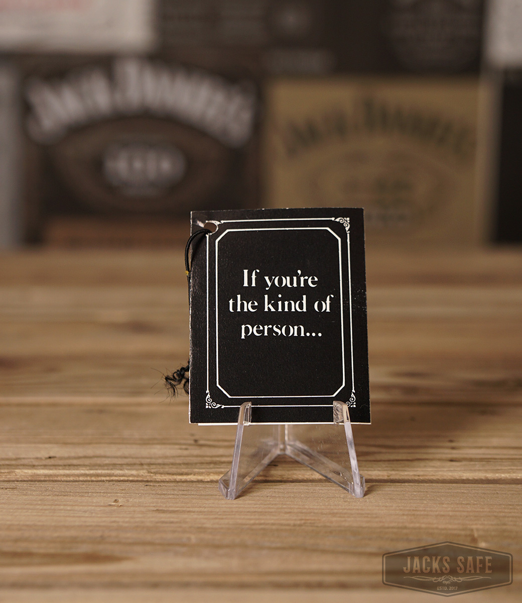 JACK DANIEL'S - Black Label - If you are that kind of person - TAIWAN