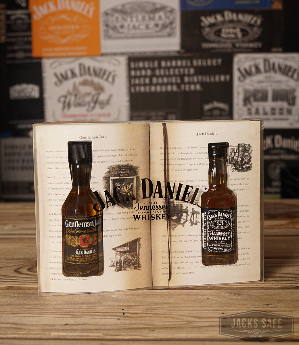 Jack Daniel's - Mini set - 2 Pieces - BOOK SET - JAPAN - VERY RARE - 1996