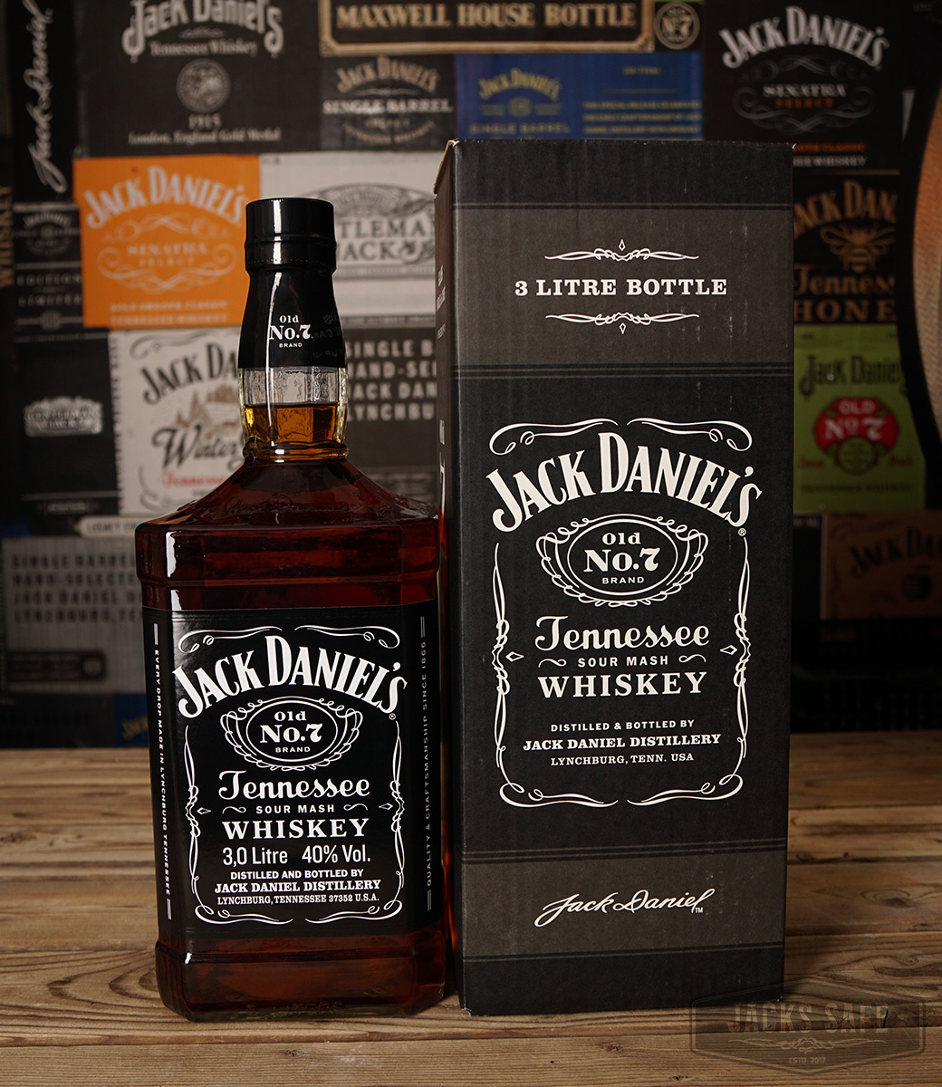 JACK DANIEL'S - Black Label - Evo- 3000ml - SEVERAL OPTIONS SEE DROPDOWN MENU