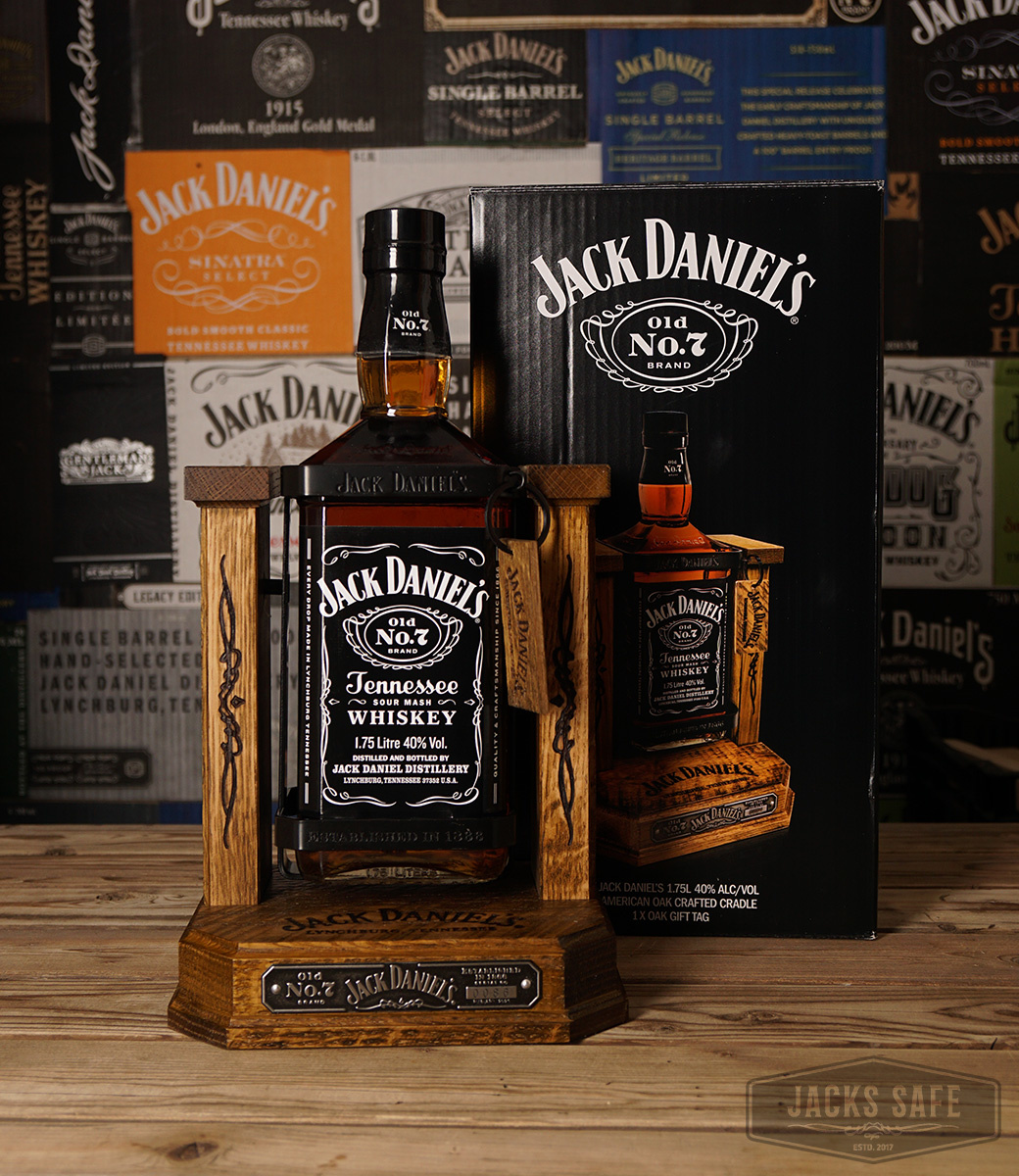 JACK DANIEL'S - Black Label - 2021 - Australian Cradle - PubArt - COMPLETE - 1750ml