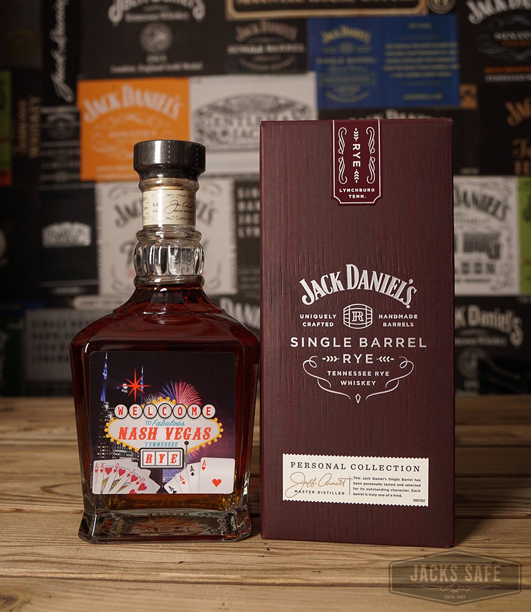 JACK DANIEL'S - Single Barrel - Rye - Personal Collection - NASH VEGAS TN RYE - UA - 750ML - 9.21.19