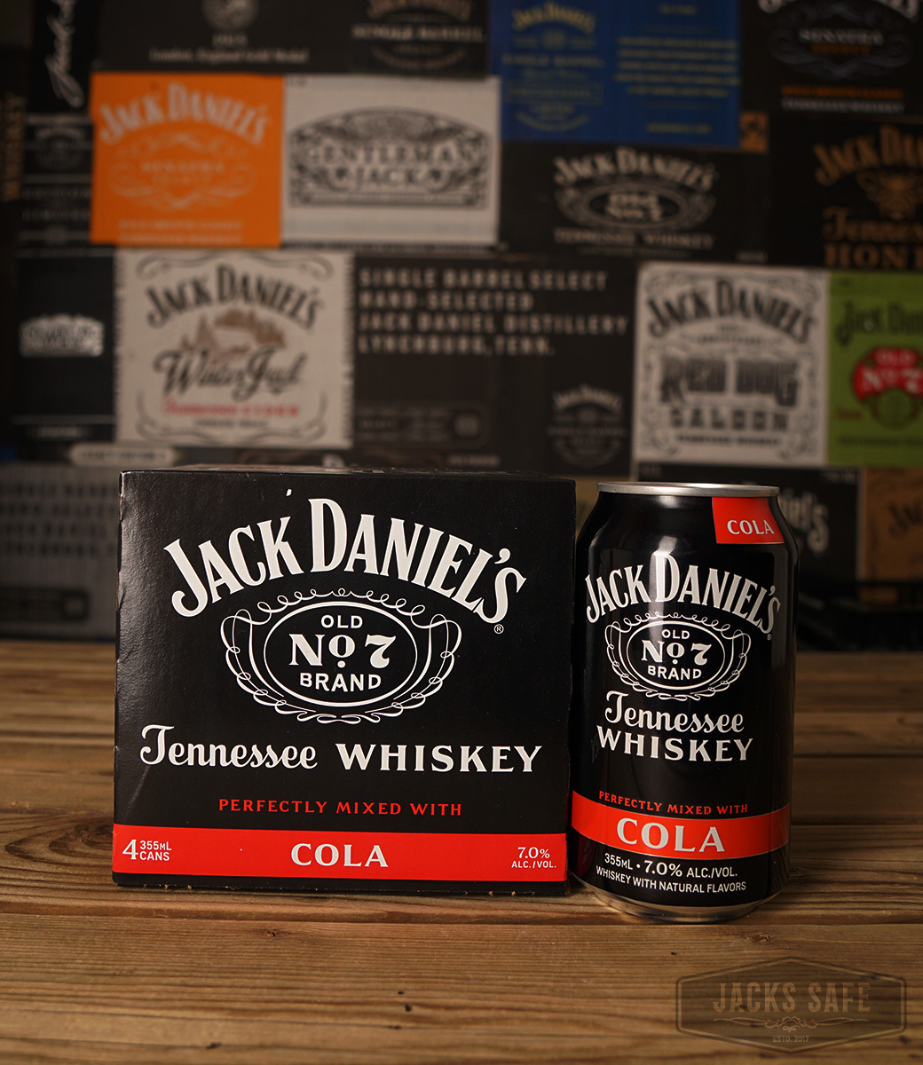 JACK DANIEL'S - RTD - Whiskey & Cola  - US/AUS - SEVERAL SEE DROPDOWN -  1 Can - NEW GENERATION