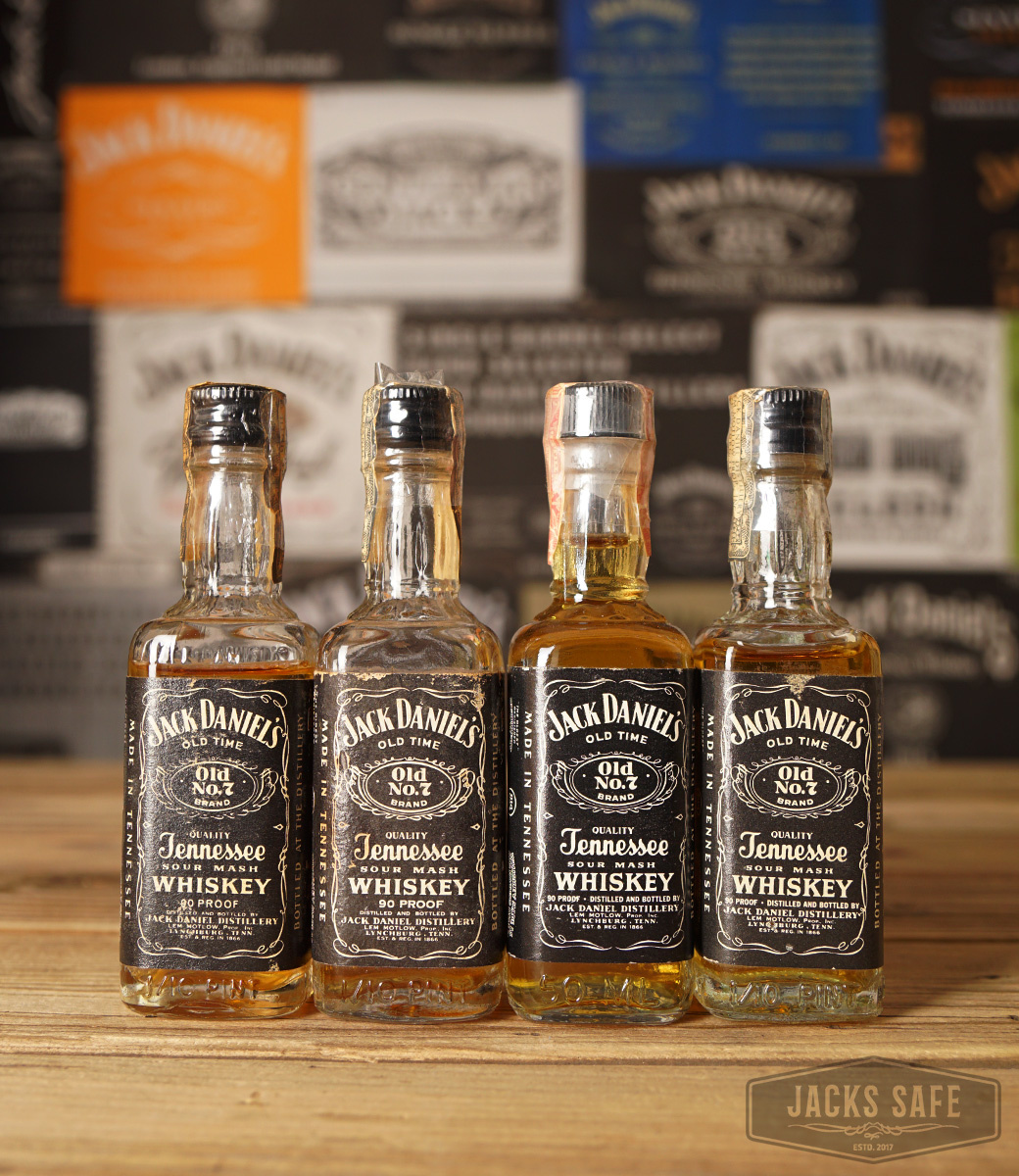 JACK DANIEL'S BLACK LABEL GERMAN AUSLANDISCHES ERZEUGNIS MINI'S Jack's Safe