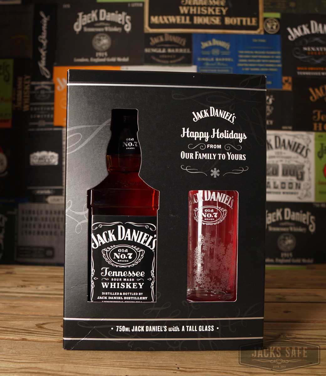 JACK DANIEL'S Black Label Evo HOLIDAY GIFT SET USA 2022 T Jack's Safe