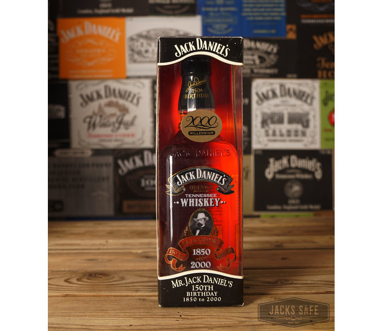 JACK DANIEL'S - 150th Birthday - 750ml IN RARE BOX - JAPAN - 2000