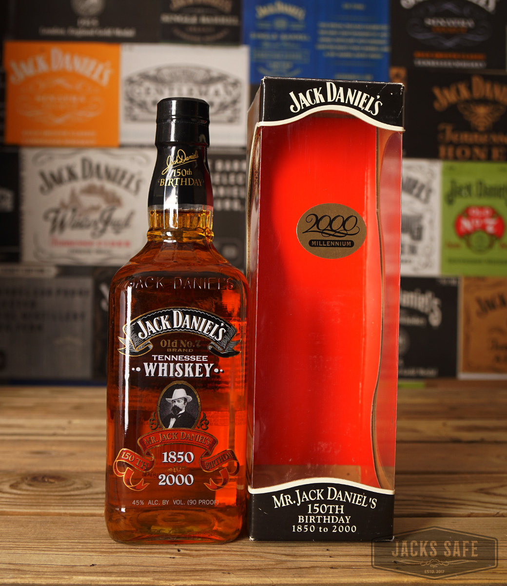 JACK DANIEL'S - 150th Birthday - 750ml IN RARE BOX - JAPAN - 2000