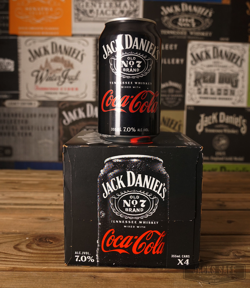 JACK DANIEL'S RTD JACK & COCA COLA US/AUS SEVERAL SEE DROPDOW